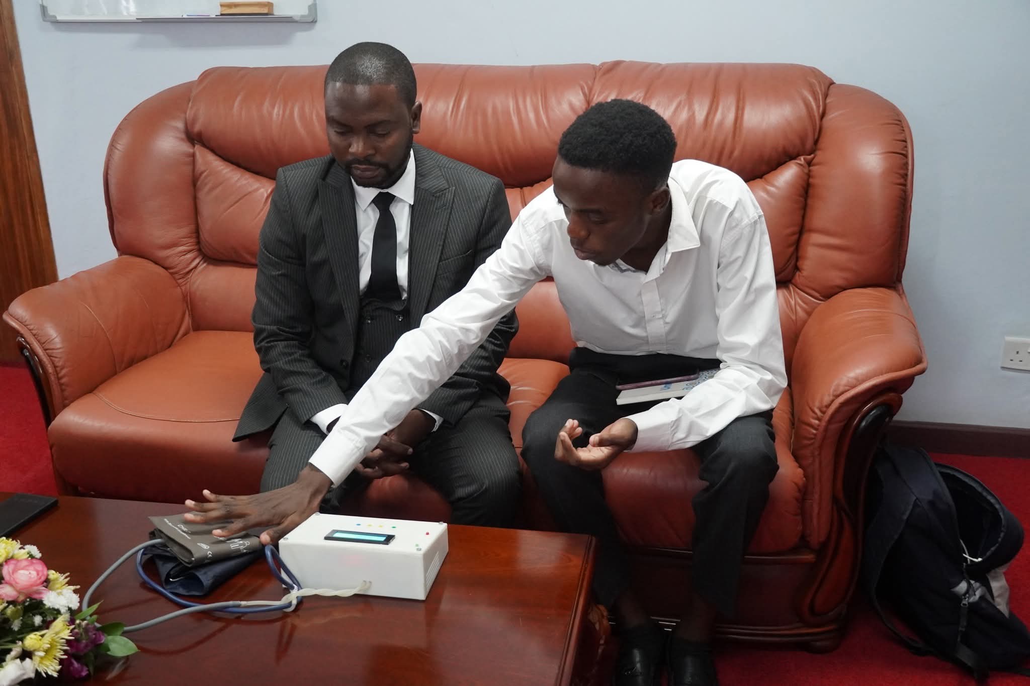 Minister Of Labour Meets MUBAS Student Behind Low-Cost Compression Therapy Innovation; Announces Plan to Establish an Innovation Registry