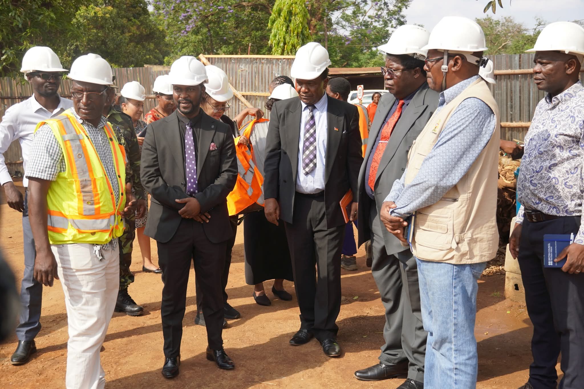 MINISTER TOURS LILONGWE TECHNICAL COLLEGE